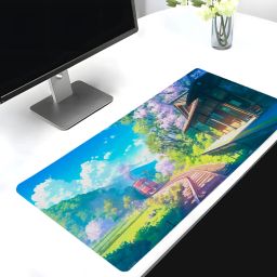 Eshaaver Anime Scenic Gaming Mouse Pad – Large, Non-Slip, Smooth Surface for Desk & PC Non Slip Base Mousepad-image-43