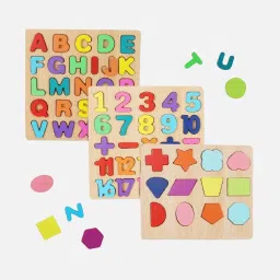 Toytopiya 3-in-1 Wooden Puzzle Set-10