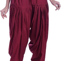 Pure Cotton Solid Women ["Maroon"] Salwar-image-79