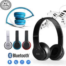 NEW Wireless/Bluetooth Over Ear Headphone With Card Bluetooth Headset Bluetooth Headset-image-94