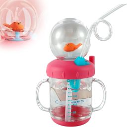 Whale Spray Baby Drinking Cup with Straw and Lid Water Sipper - Tumbler for Kids-image-35
