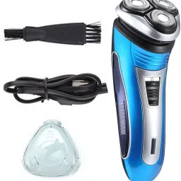 Kmeii Men's 3D Electric Shaver Rechargeable Float Triple 3 Blades Shavers Professional corded and cordless Hair Removal Precision Cutting System Shaver For Men, Women-image-5