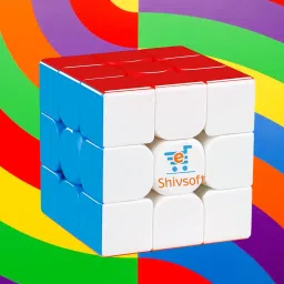 Speed Cube 3x3 High Speed Smooth Mooving Cube -11029-15