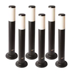 BENE Benjamin Bollard Black & White 6 Pieces Waterproof & Rustproof Outdoor Lamps-image-29