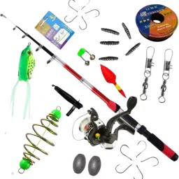 fishing rod with reel complete set fish stick Multicolor Fishing Rod-picture-22