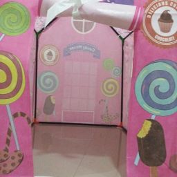 Portable Tent for Kids | Candy Birthday Design-image-49