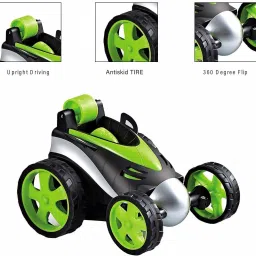 frreno RC Stunt Car Vehicle 360° Rotating Rolling Radio Control Multicolor17 image 4