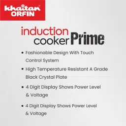 khaitan orfin 2000 W Induction Cooktop Push Button image 4
