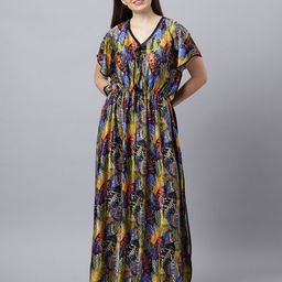 Bailey sells Printed Maxi Satin ightdress-picture-25