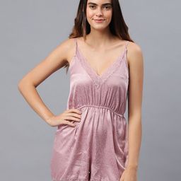 PRETTY LOVING THING Pink -Coloured Embroidered Nightdress-image-22