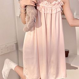 LULU & SKY Shoulder Straps Nightdress-image-50