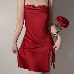 LULU & SKY Shoulder Straps Nightdress-image-32