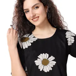NIGHT FLOSS Printed Nightdress-image-99