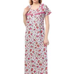 Soulemo Printed Pure Cotton Maxi Nightdress-picture-51