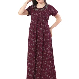 Soulemo Printed Maxi Nightdress-picture-40