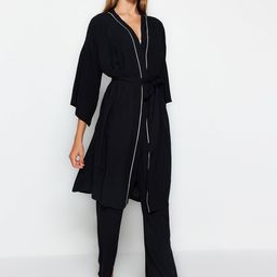 Trendyol Shoulder Straps Night suit-image-21