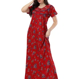 Soulemo Floral Printed Maxi Nightdress-picture-27