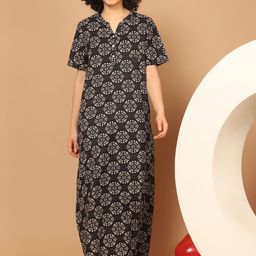 Indreams Printed Maxi Nightdress-picture-52
