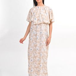 GOLDSTROMS Women Floral Printed 2 In 1 Maxi Dress-picture-27
