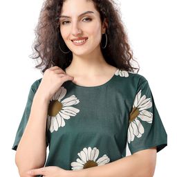 NIGHT FLOSS Printed Nightdress-picture-16