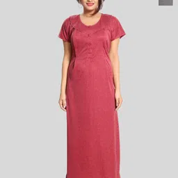 Fabme Pack Of 2 Striped Maternity Maxi Nightdress-picture-17