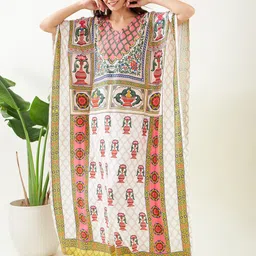 The Kaftan Company Printed Maxi Nightdress-picture-22