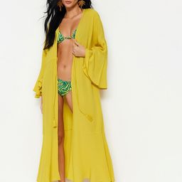 Trendyol Long Sleeves Maxi Robe-image-71