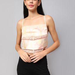 Amagyaa Self Designed Shoulder Straps Crop Top-image-98