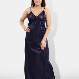 Be You 6 Pieces Satin Maxi Nightdress-image-101