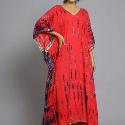 HANDICRAFT PALACE Printed Maxi Nightdress-image-15