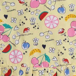 BAESD Girls Conversational Printed Pure Cotton Nightdress image 3