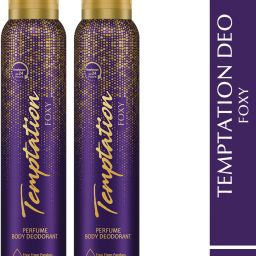 Temptation Foxy Perfume Body Deodorant Spray-For Women-image-76