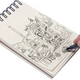 dazo A5 Sketchpad | Sketching and Drawing Acid Free Paper for Doodling Sketch Pad Sketch Pad image 2