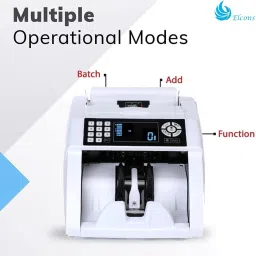 ELCONS BANKO 90 WHITE Note Counting Machine-11