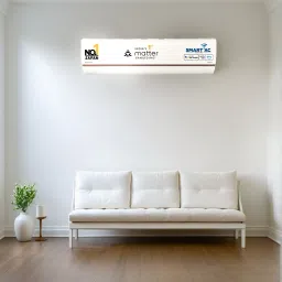 panasonic 7 in 1 Convertible with True AI Mode,Matter Enabled 1 Ton 5 Star Split Inverter AC with Wi-fi Connect - White image 3