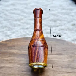 Traditional smoking pipe With Gitti Wooden Outside Fitting Hookah Mouth Tip-image-41