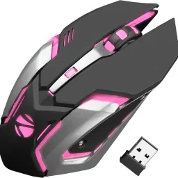 ZEBRONICS Transformer Pro Wireless Standard Multi-device Keyboard Compatible with Desktop, Laptop, Mac Gaming Keyboard & Mouse, 2.4GHz, 4000 DPI, LED Modes,Type C, Al body� image 3