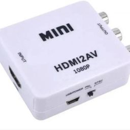 TERABYTETV-out Cable TV-out Cable MINI HDMI2AV UP Scaler 1080P HD Video Converter (White)-35