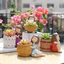 Resin Flower Pots04 Polyresin Vase-11