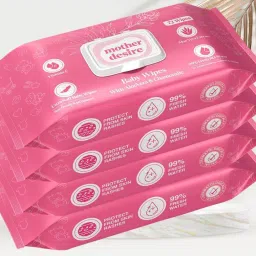 Baby Wipes 80 Sheets Per Pack of 4/with Lid (288 Wipes)-23
