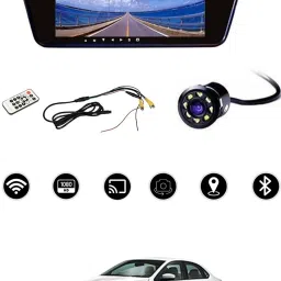 8 LED Camera With 7Inch BT Full Touch Button Screen For Car Black LED-image-76