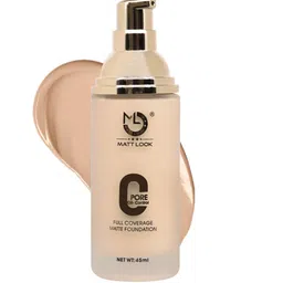 MATTLOOK Natural Zero Pore Oil Control Full Coverage Matte Foundation 45ml image 3