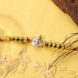 Sterling Silver Lord Ganesh Rakhi-image-95