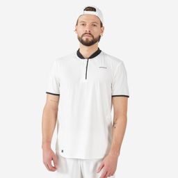 Men's Tennis Short-Sleeved T-Shirt Dry+ - Off-White-image-41