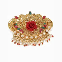 Krelin Women Embellished Ethnic French Barrette-8