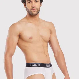 FUAARK Ultra Soft Anti Microbial Basic Briefs FUSMBrW-S image 2