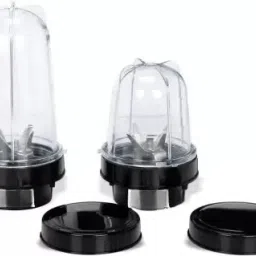 Bullet Jar for Mixer Grinder Set of 2 (530 ML,350 ML) Mixer Juicer Jar-picture-5
