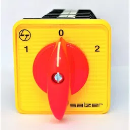 Salzer (L&T) 61030 16A 6Pole 2Way S16 Cam Operated Rotary Switch-21
