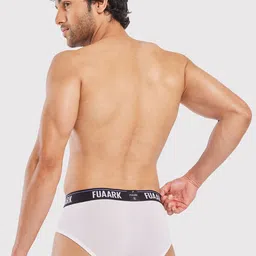 FUAARK Ultra Soft Anti Microbial Basic Briefs FUSMBrW-S image 3