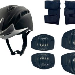 Kids Safety Kit for Cycling and Skating With Helmet Cycling Kit-image-24